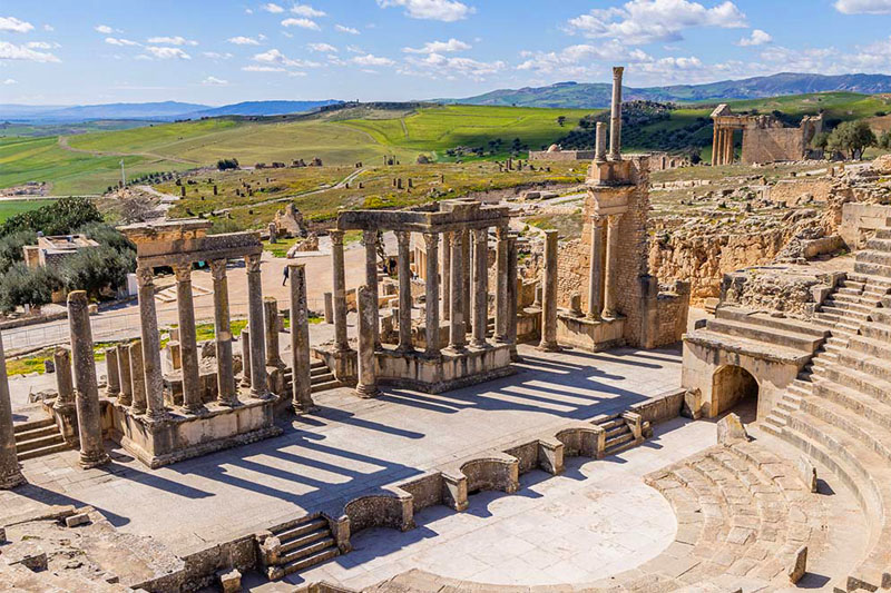 Starożytne miasto Thugga