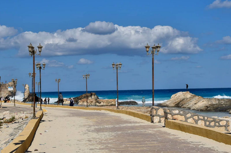 Promenada w Marsa Matruh