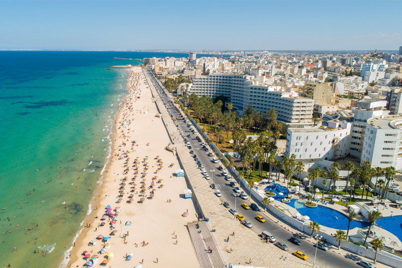 Promenada w Sousse